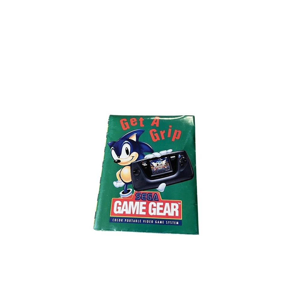 Vintage Sega Game Gear Genesis Sega CD Promo Fold Out Poster Catalog Sonic 1992